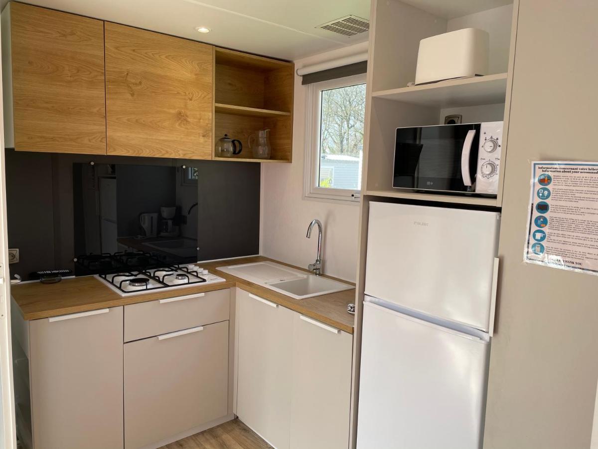 Mobilhome Tout Confort R10 Domaine De Lanniron Quimper Bagian luar foto