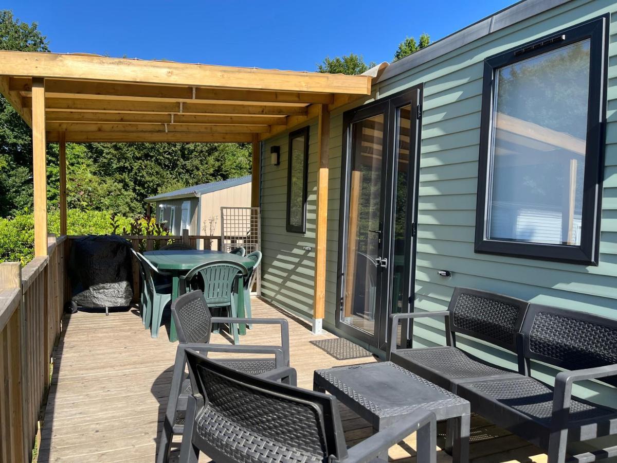 Mobilhome Tout Confort R10 Domaine De Lanniron Quimper Bagian luar foto